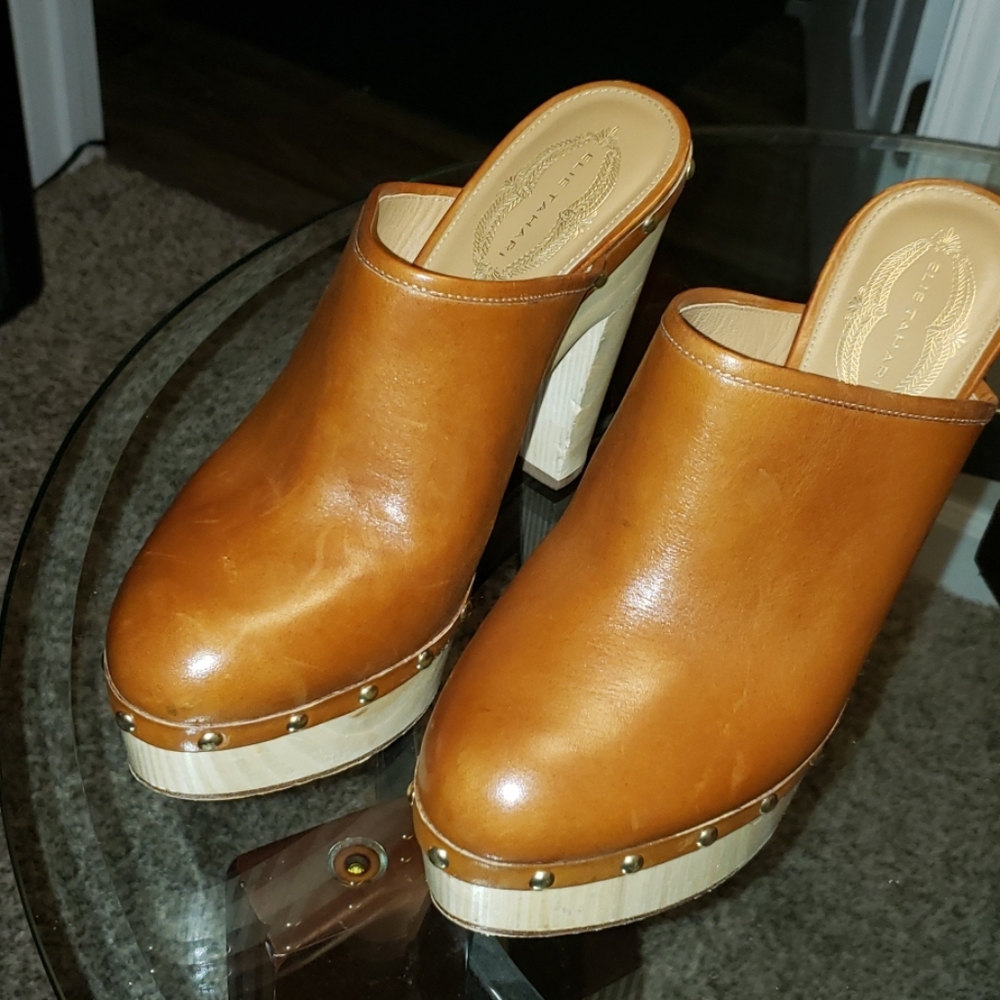 Leather clogs - Picture 2 of 7